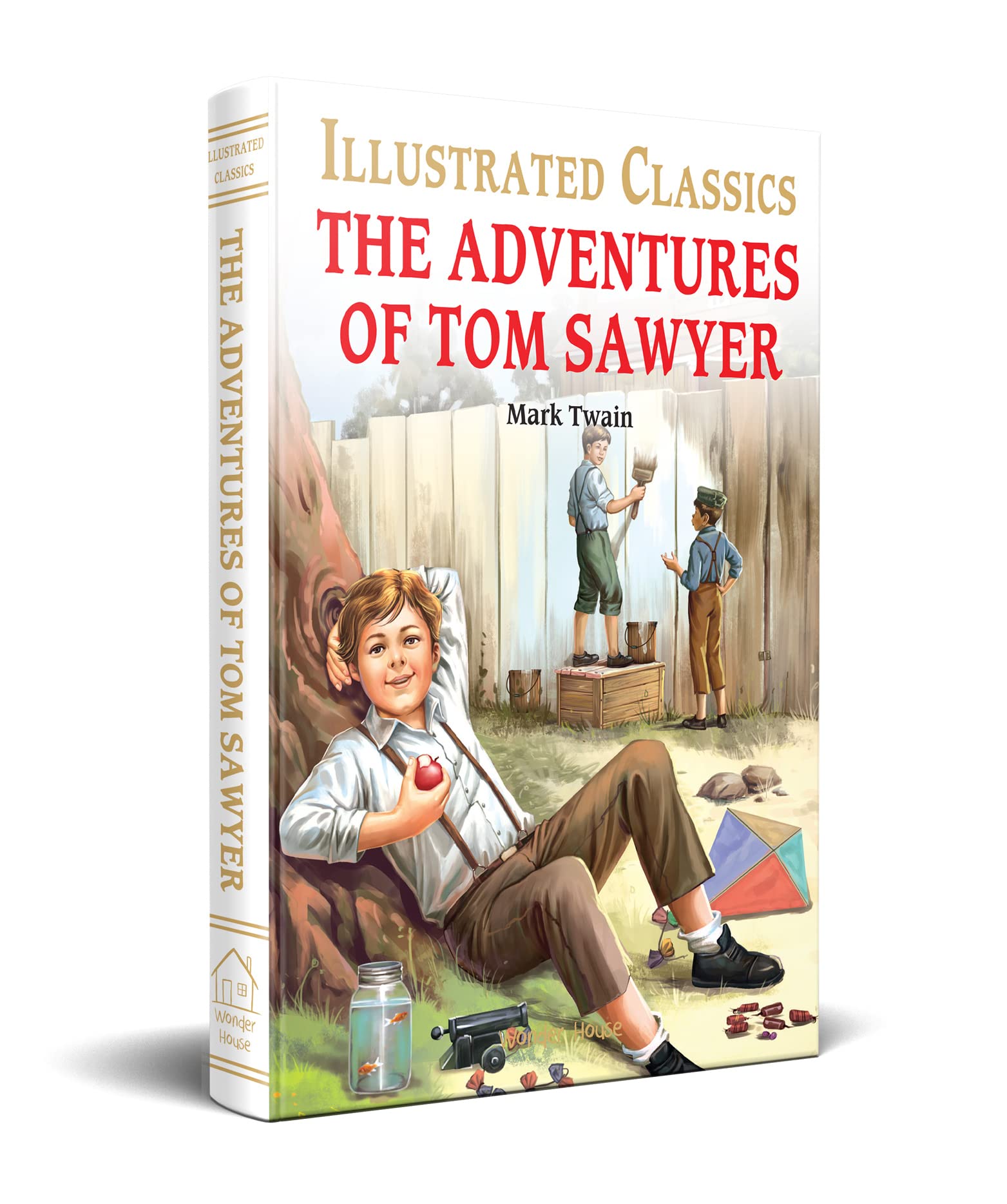 The Adventures of Tom Sawyer: Illustrated Abridged Children Classic English Novel with Review Quest Manga