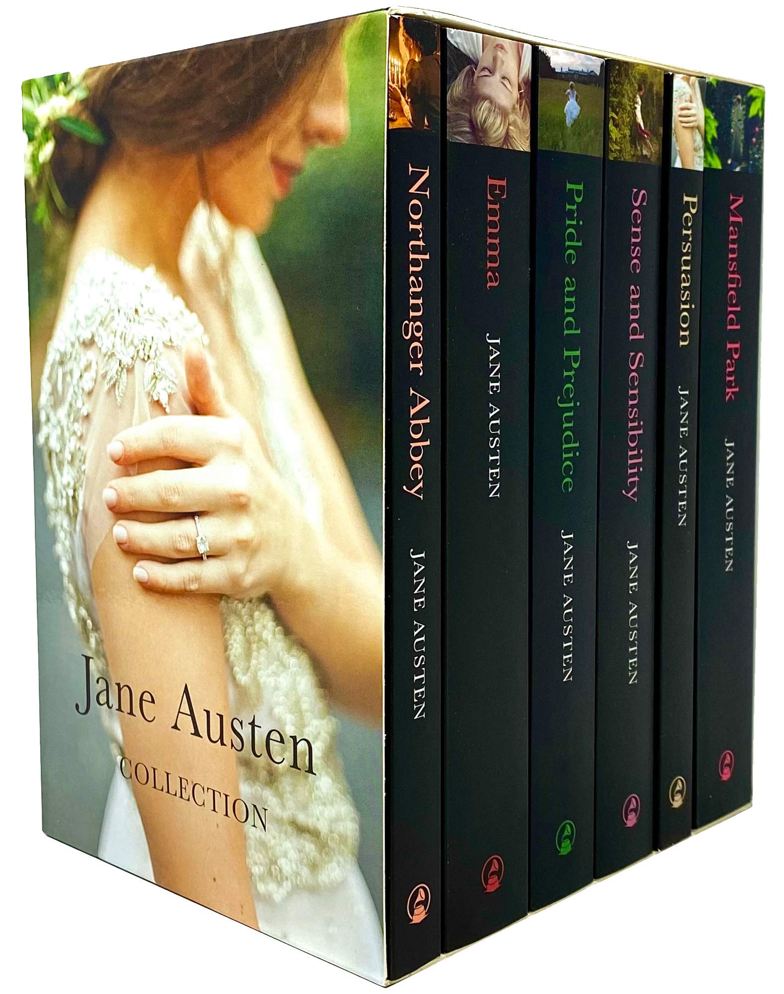 Jane Austen Complete 6 Books Collection Box Set (Northanger Abbey, Emma, Pride and Prejudice, Sense and Senesibility, Persuasion & Mansfield Park) Classics