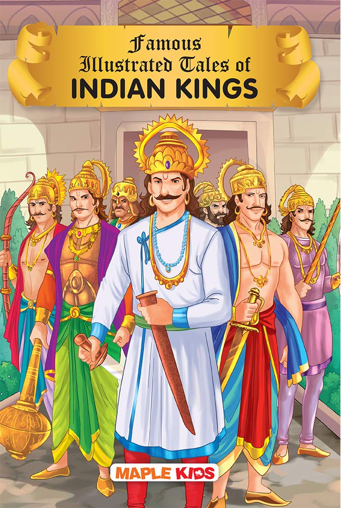 Tales of Indian Kings (Illustrated Stories) - for children Books