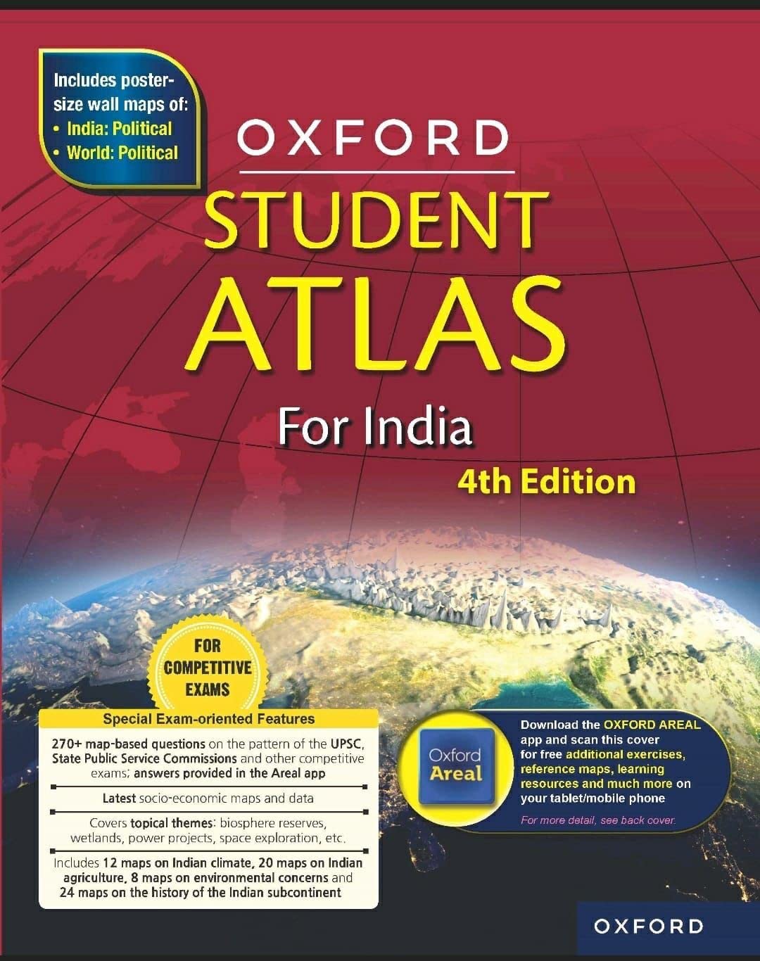 Oxford Student Atlas for India Maps & Plans
