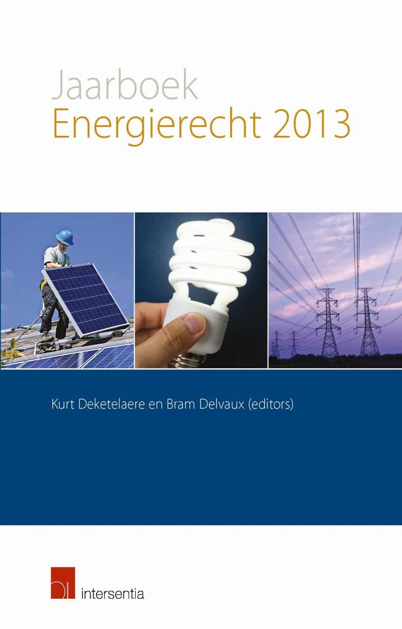 Jaarboek Energierecht 2013 Law