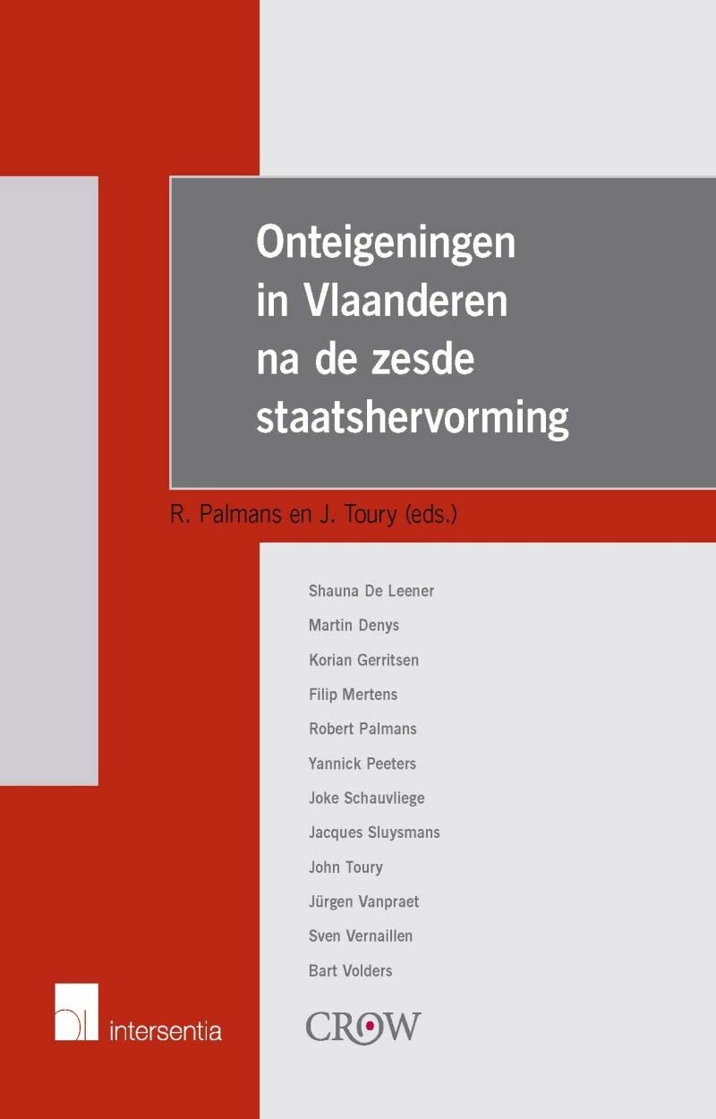 Onteigeningen in Vlaanderen na de zesde staatshervorming Law