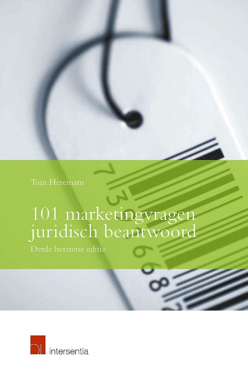 101 marketingvragen juridisch beantwoord book