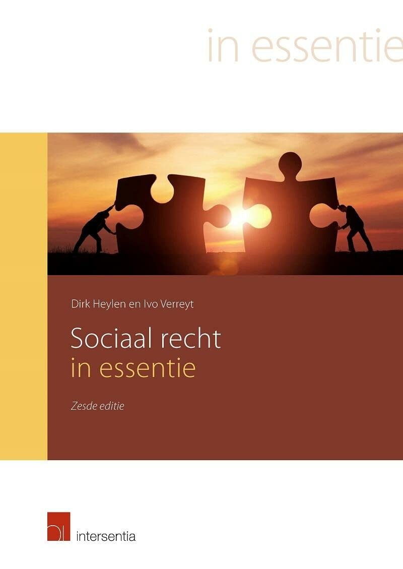 Sociaal recht in essentie book