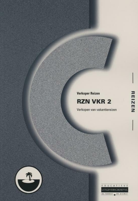 2 Verkopen van vakantiereizen (RZN VKR: verkoper reizen) Books