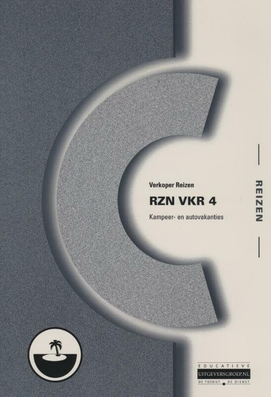 4 Kampeer- en autovakanties (RZN VKR: verkoper reizen) Books