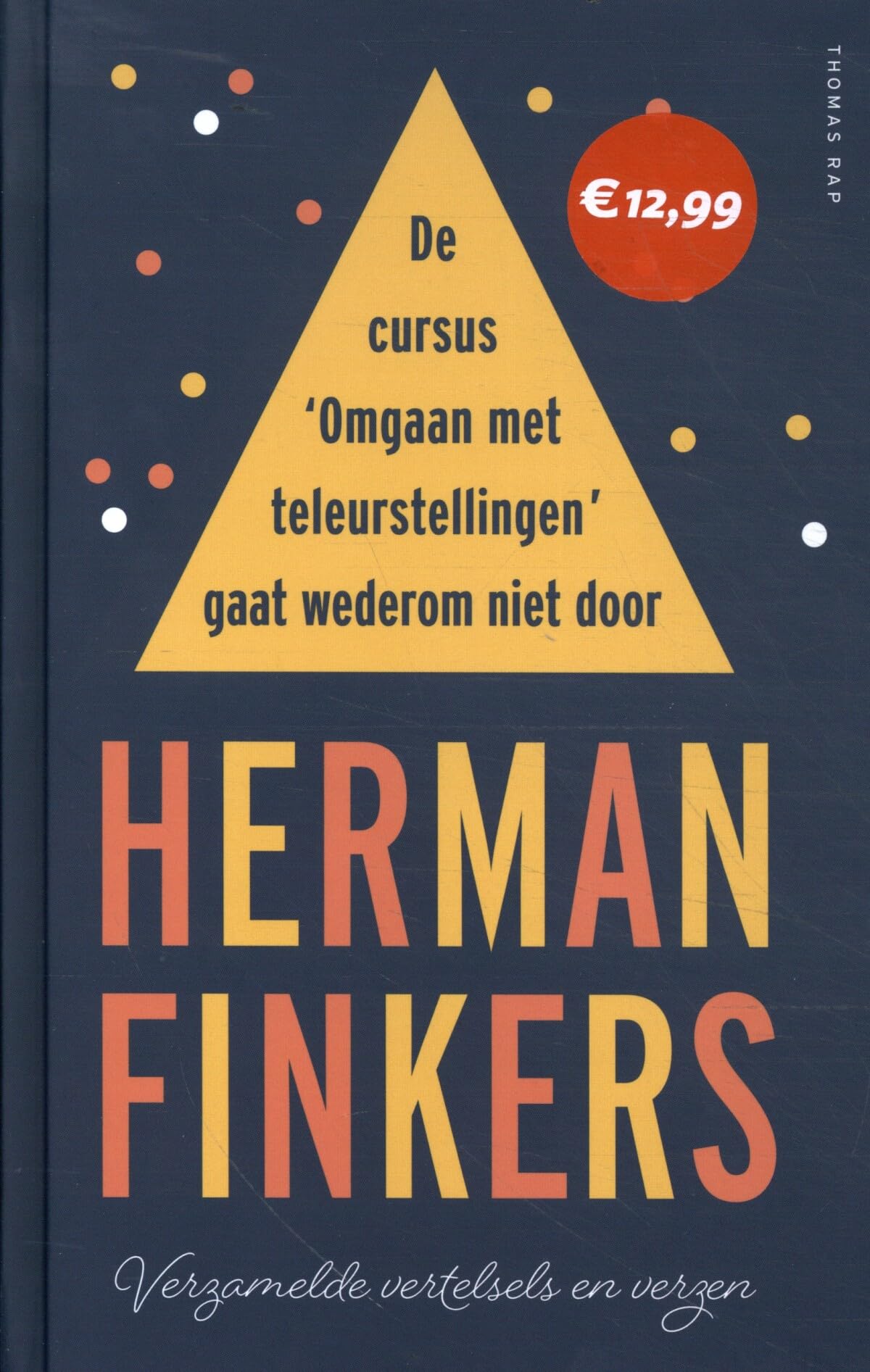 De cursus omgaan met teleurstellingen gaat wederom niet door book