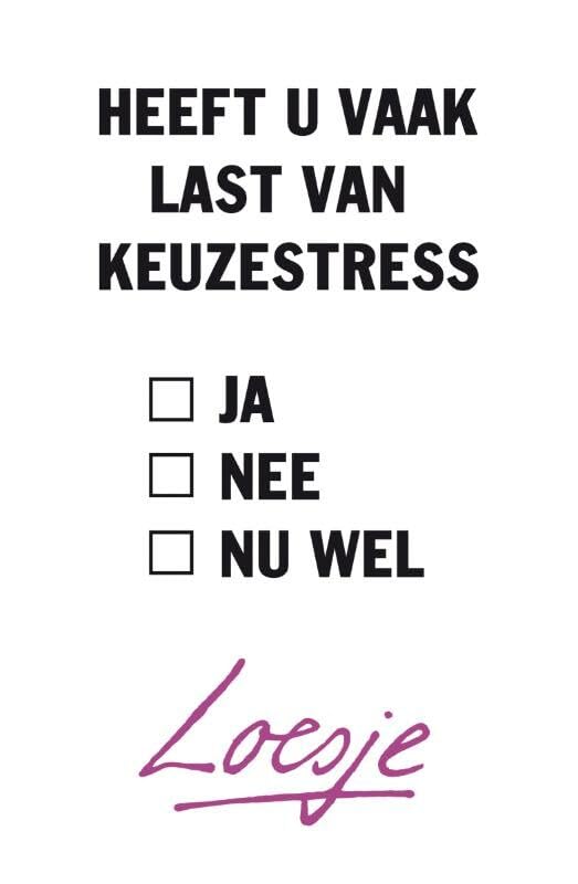 Heeft u vaak last van keuzestress: jaaroverzicht 2015 Lifestyle