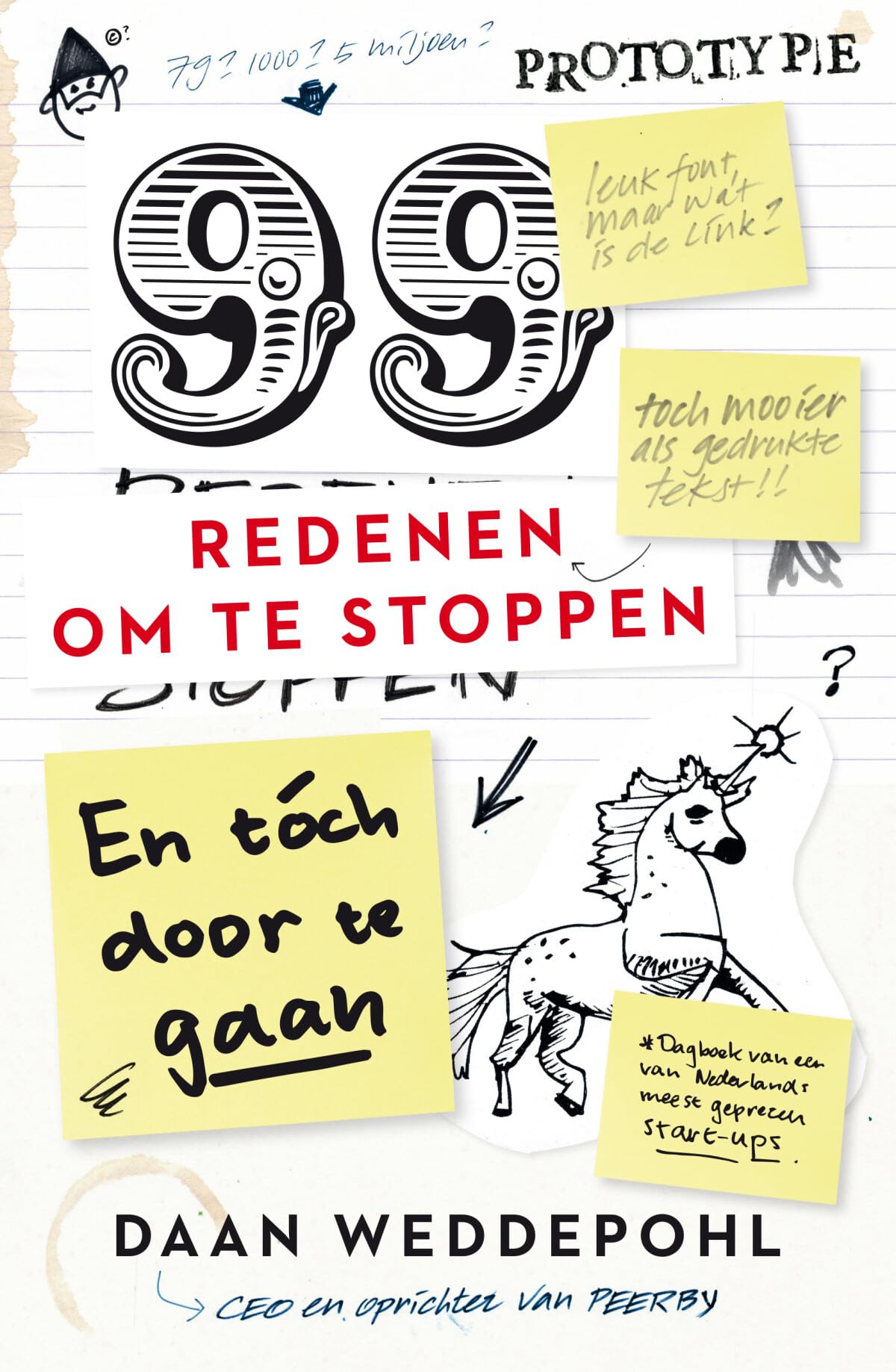 99 redenen om te stoppen, en toch door te gaan: dagboek van een van Nederland's meest geprezen start-ups book