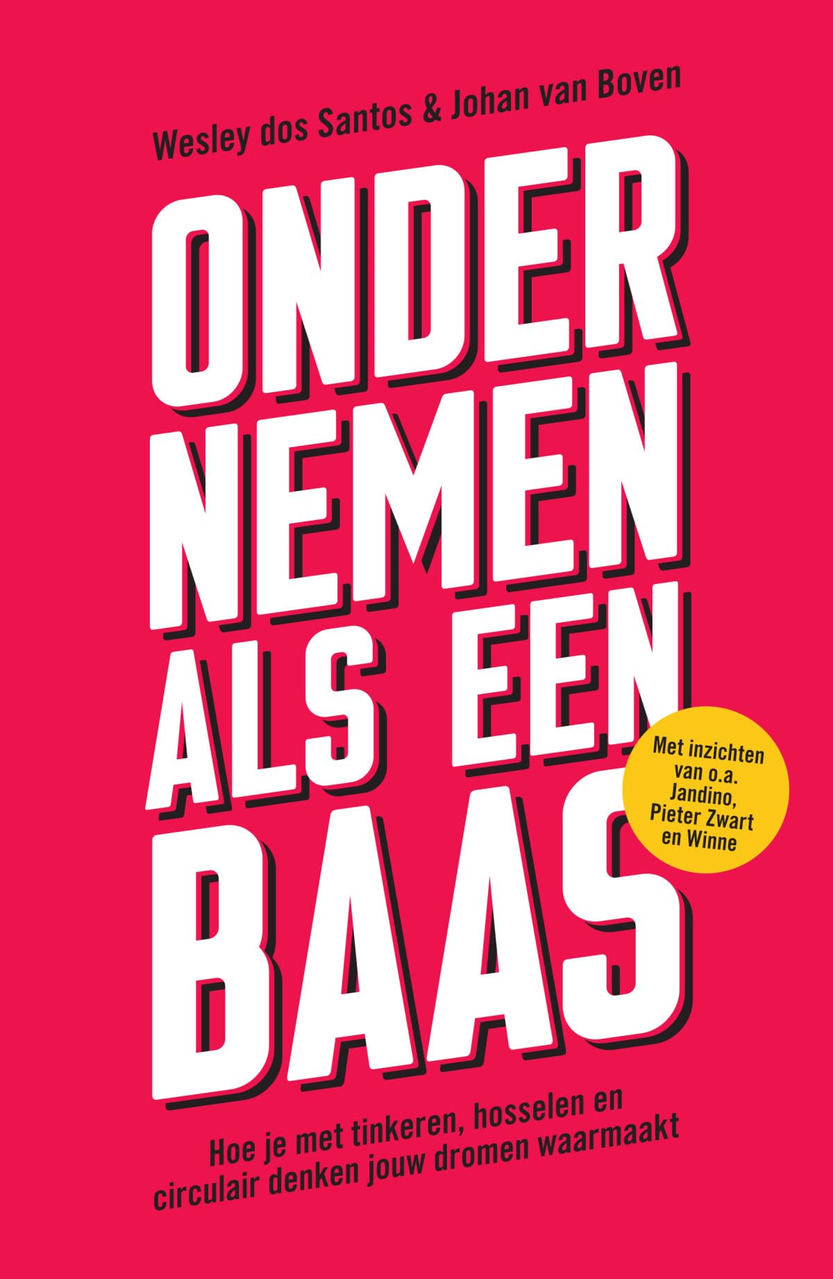 Ondernemen als een baas: hoe je met tinkeren, hosselen en circulair denken jouw dromen waarmaakt book
