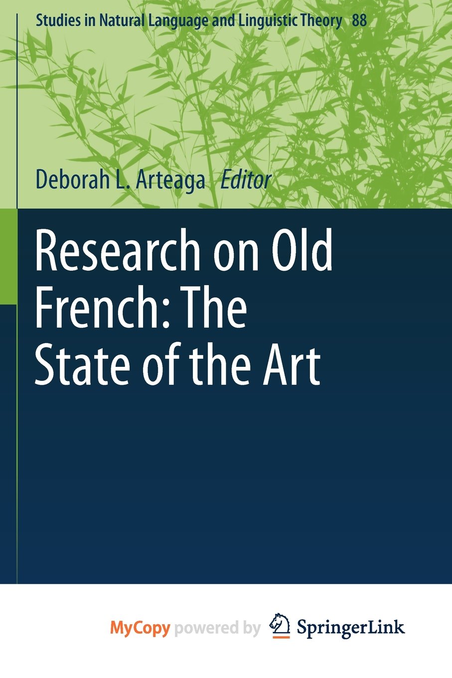 Research on Old French: The State of the Art Social Sciences