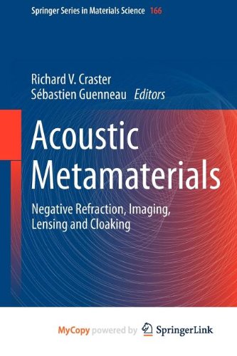 Product Image: Acoustic Metamaterials: Negative Refraction, Imaging, Lensing and Cloaking