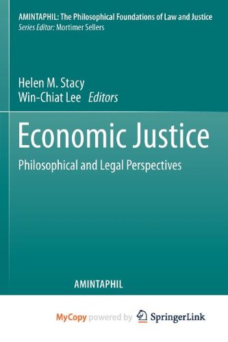 Economic Justice: Philosophical and Legal Perspectives Law
