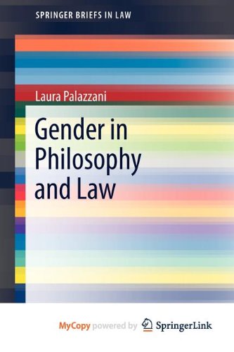 Gender in Philosophy and Law Law
