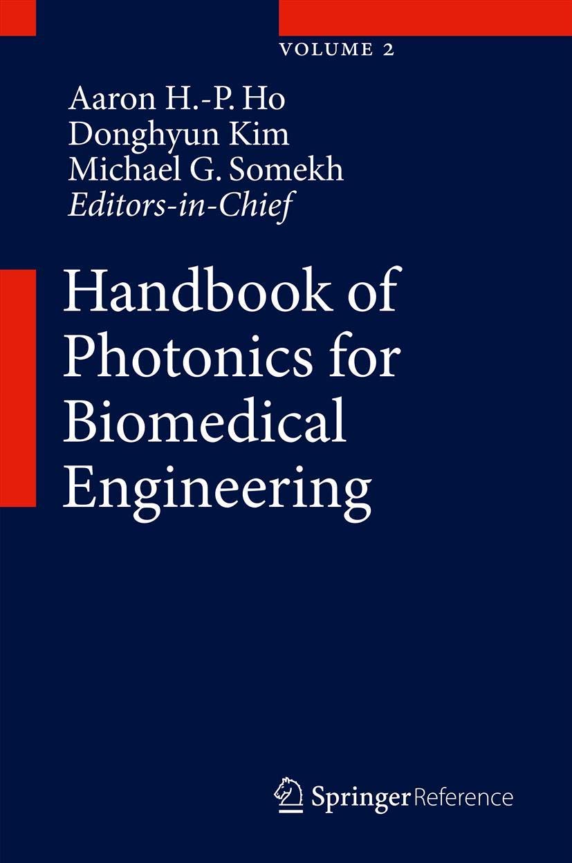 Handbook of Photonics for Biomedical Engineering Business & Technology