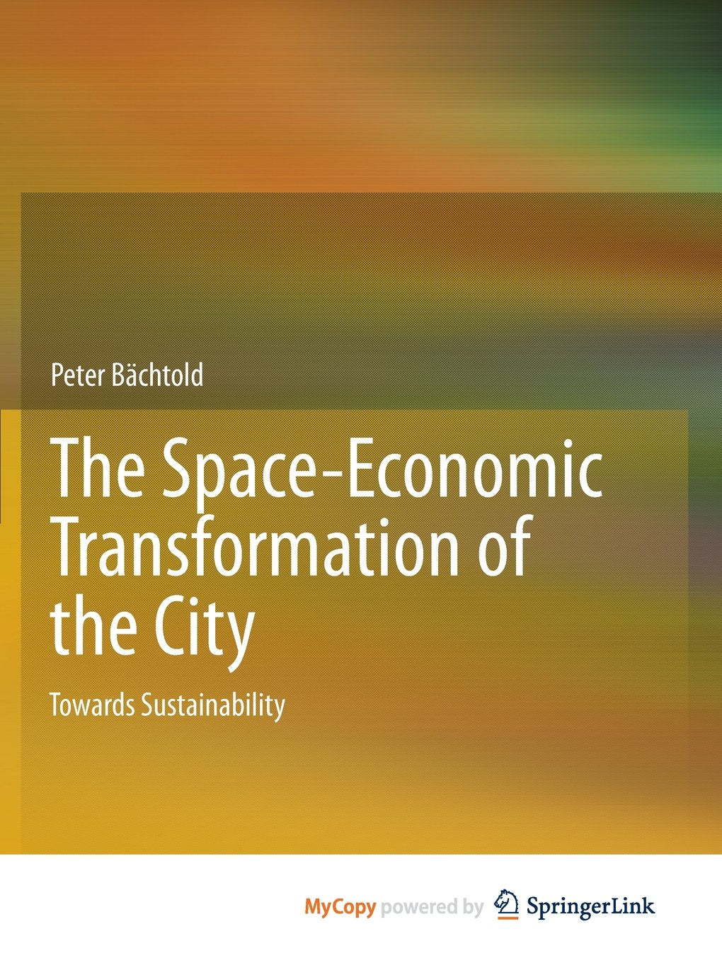 The Space-Economic Transformation of the City: Towards Sustainability Social Sciences