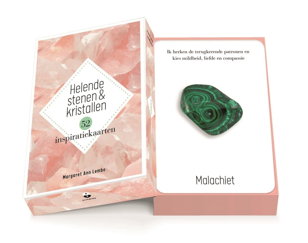 Helende stenen en kristallen Inspiratiekaarten book