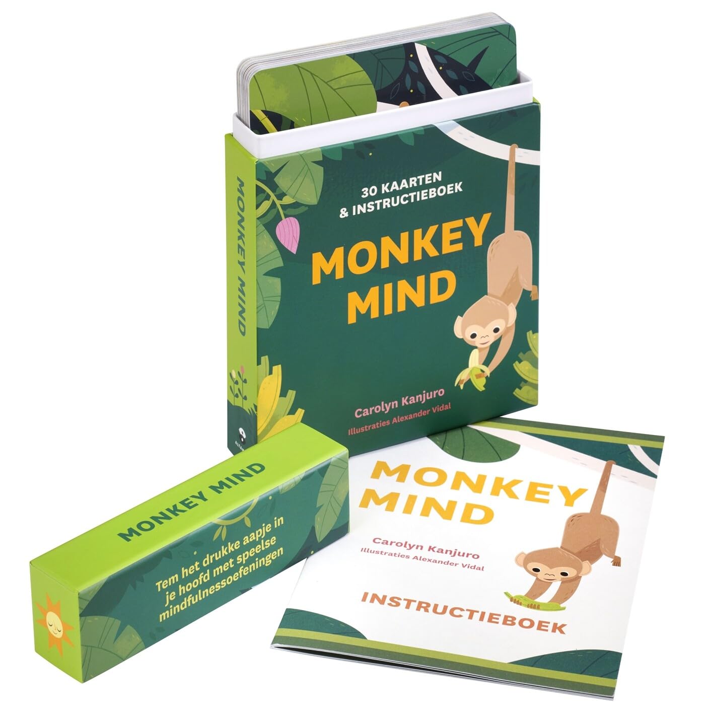 Monkey mind: tem het drukke aapje in je hoofd met speelse mindfulnessoefeningen book