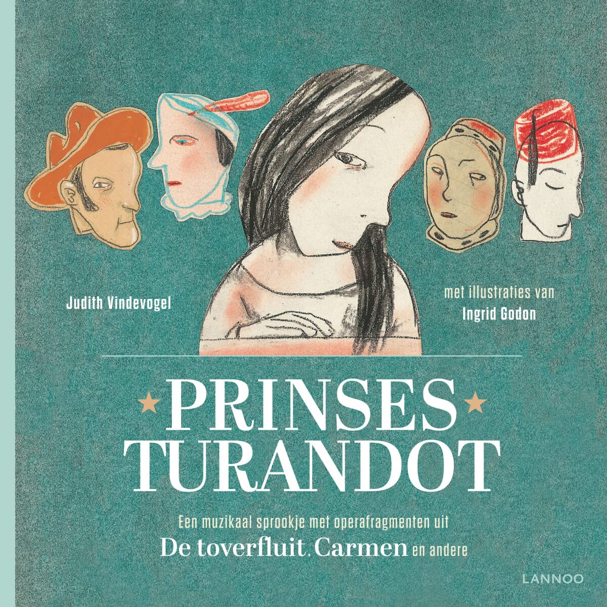 Prinses Turandot: een muzikaal sprookje met operafragmenten uit De toverfluit, Carmen en andere book