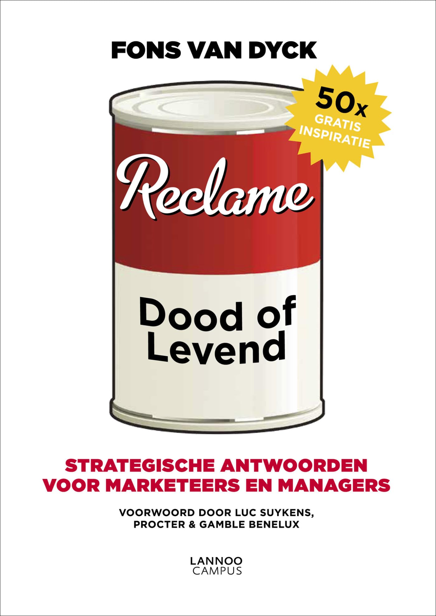 Reclame: dood of levend book