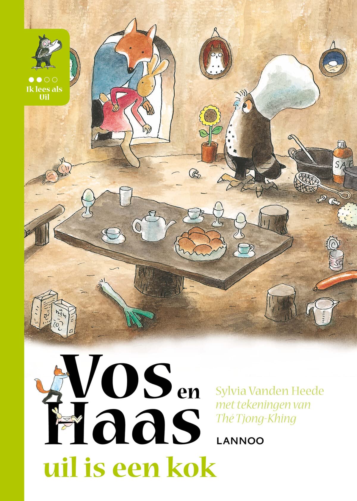 Vos en Haas: uil is een kok Novels & Short Stories