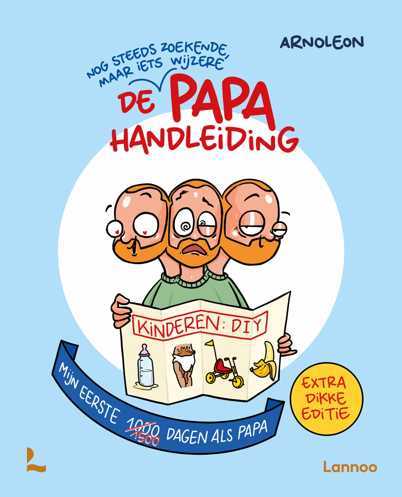 De - nog steeds zoekende, maar iets wijzere - papa handleiding: mijn eerste 1500 dagen als papa Manga