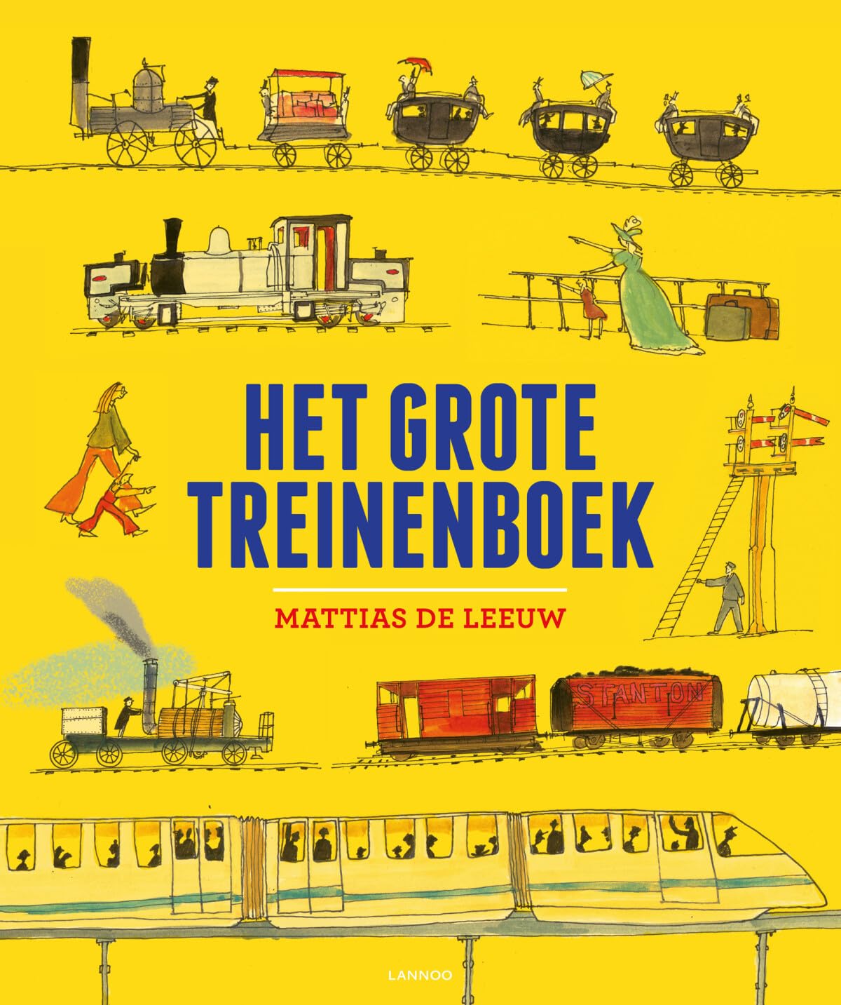 Het grote treinenboek book