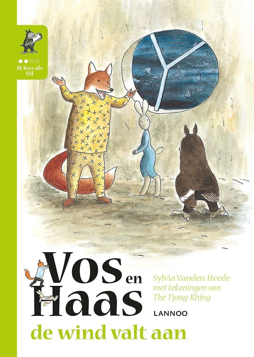Ik leer lezen met Vos en Haas - Ik lees als Uil - De wind valt aan book