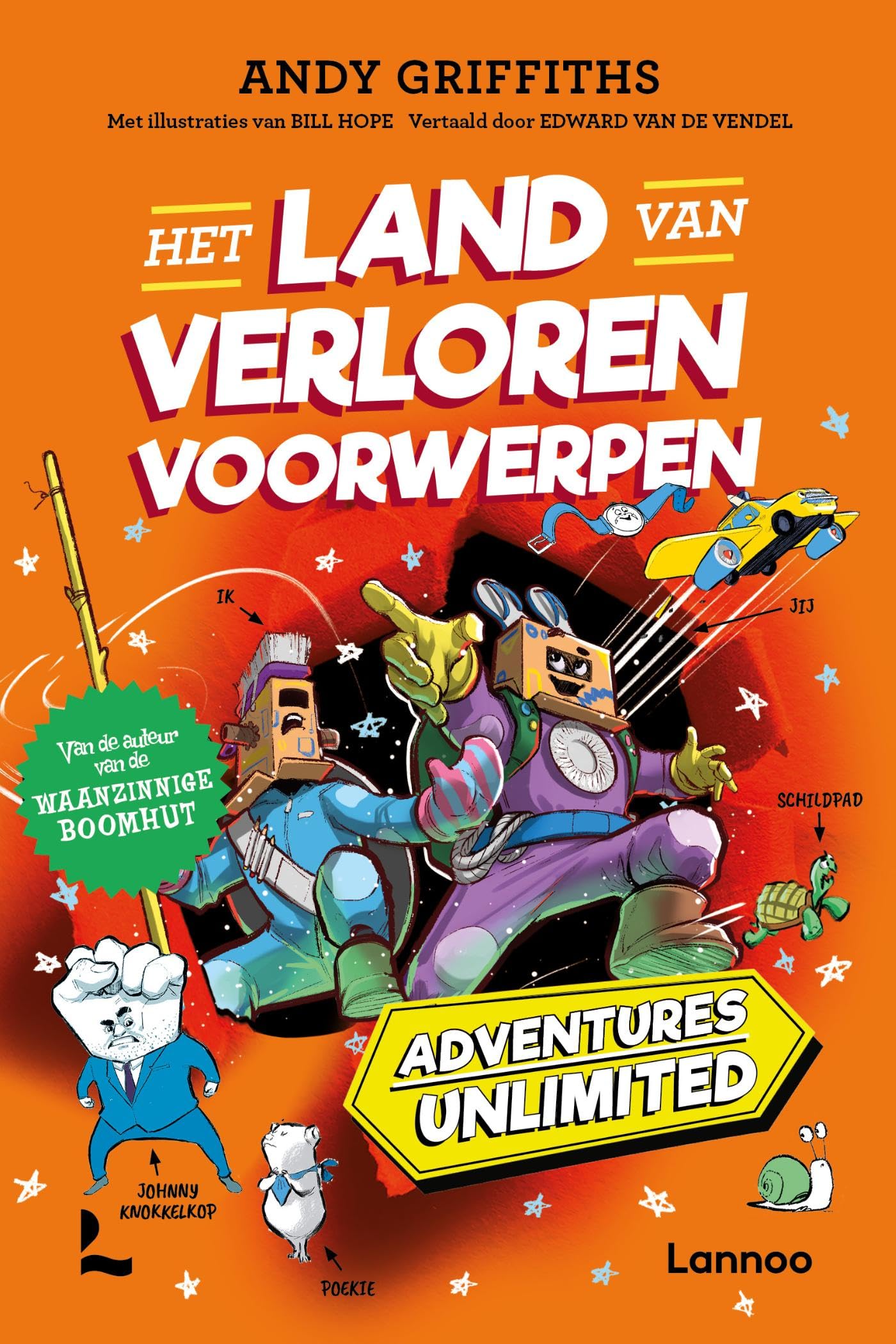 Jij & ik en het land van verloren voorwerpen (Adventures Unlimited, 1) Novels & Short Stories