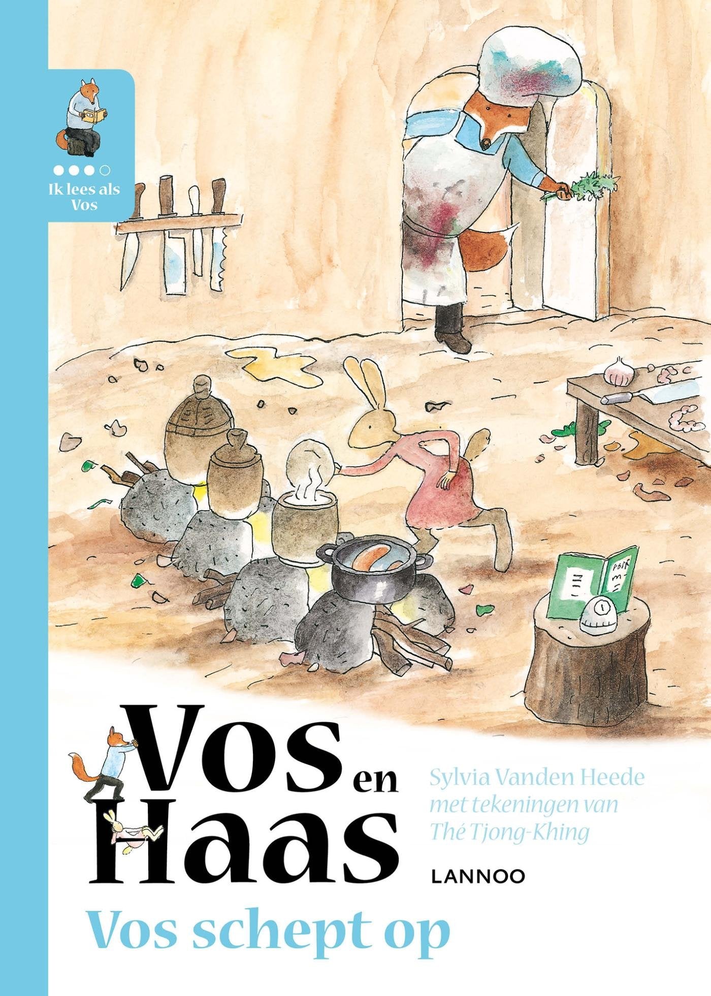 Ik leer lezen met Vos en Haas - Ik lees als Vos - Vos schept op - nieuwe editie book