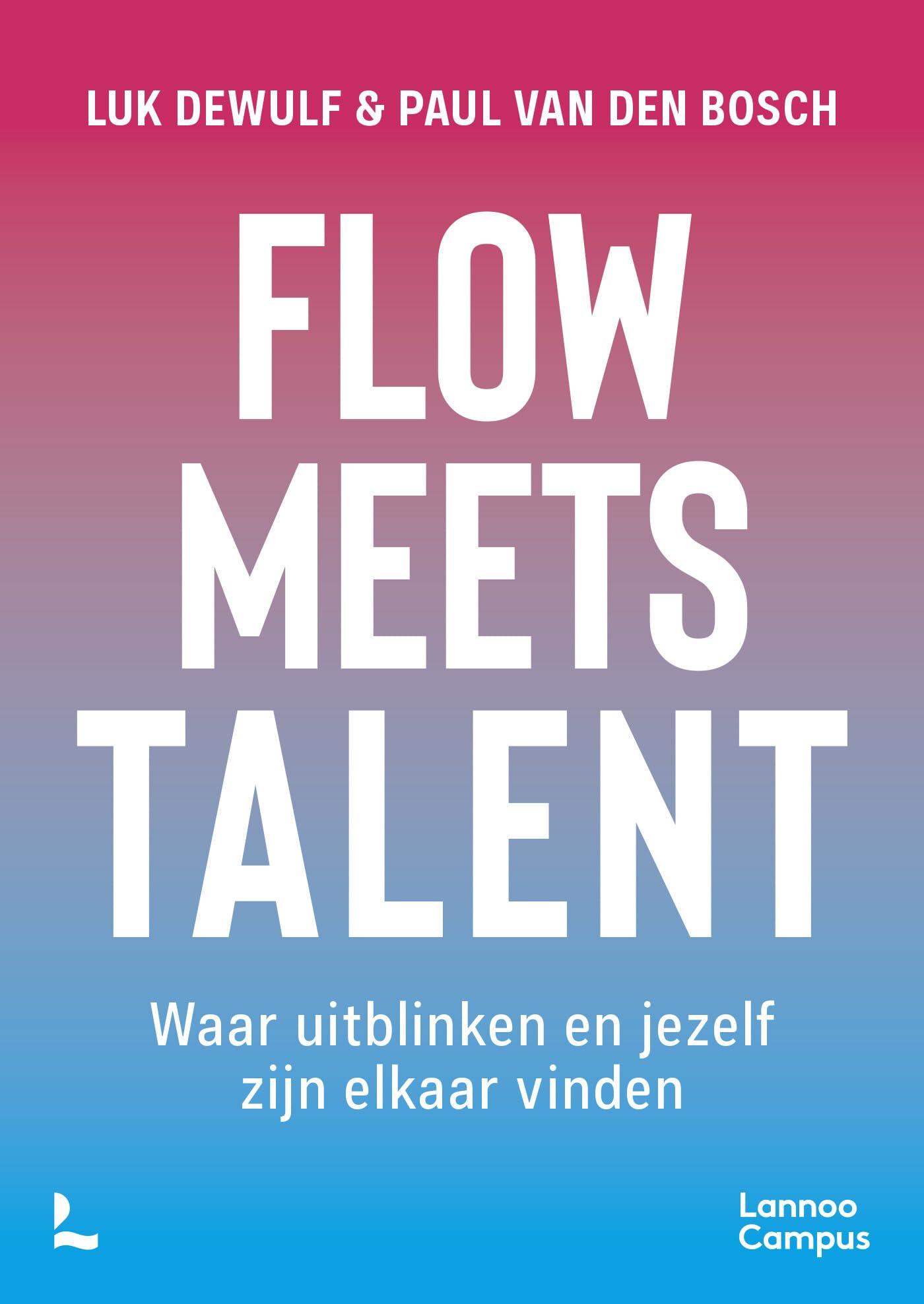 Flow meets talent: waar uitblinken en jezelf zijn elkaar vinden book