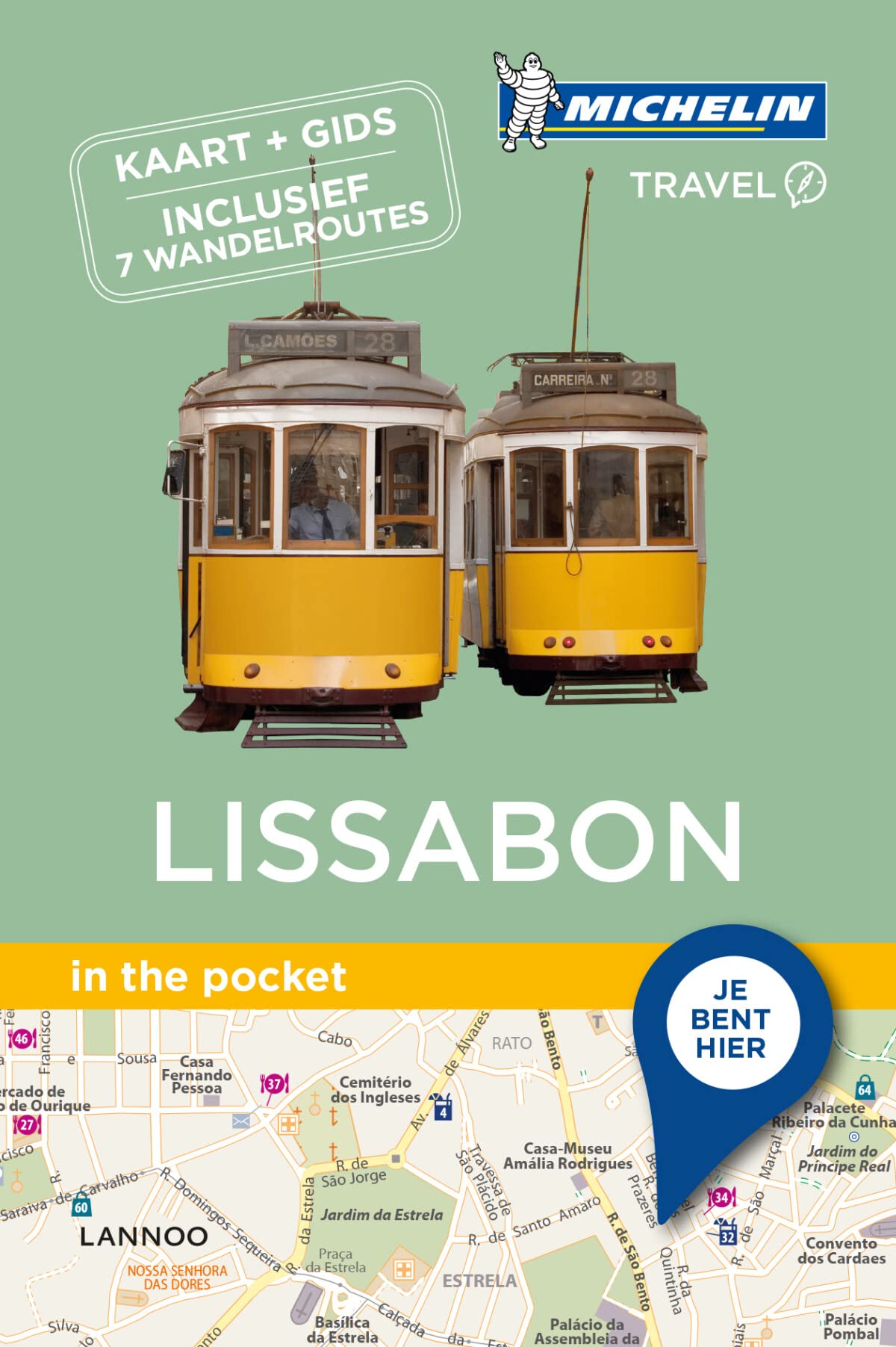 Lissabon: Kaart + gids - Inclusief 7 wandelroutes (Michelin in the pocket) Leisure, Home & Garden