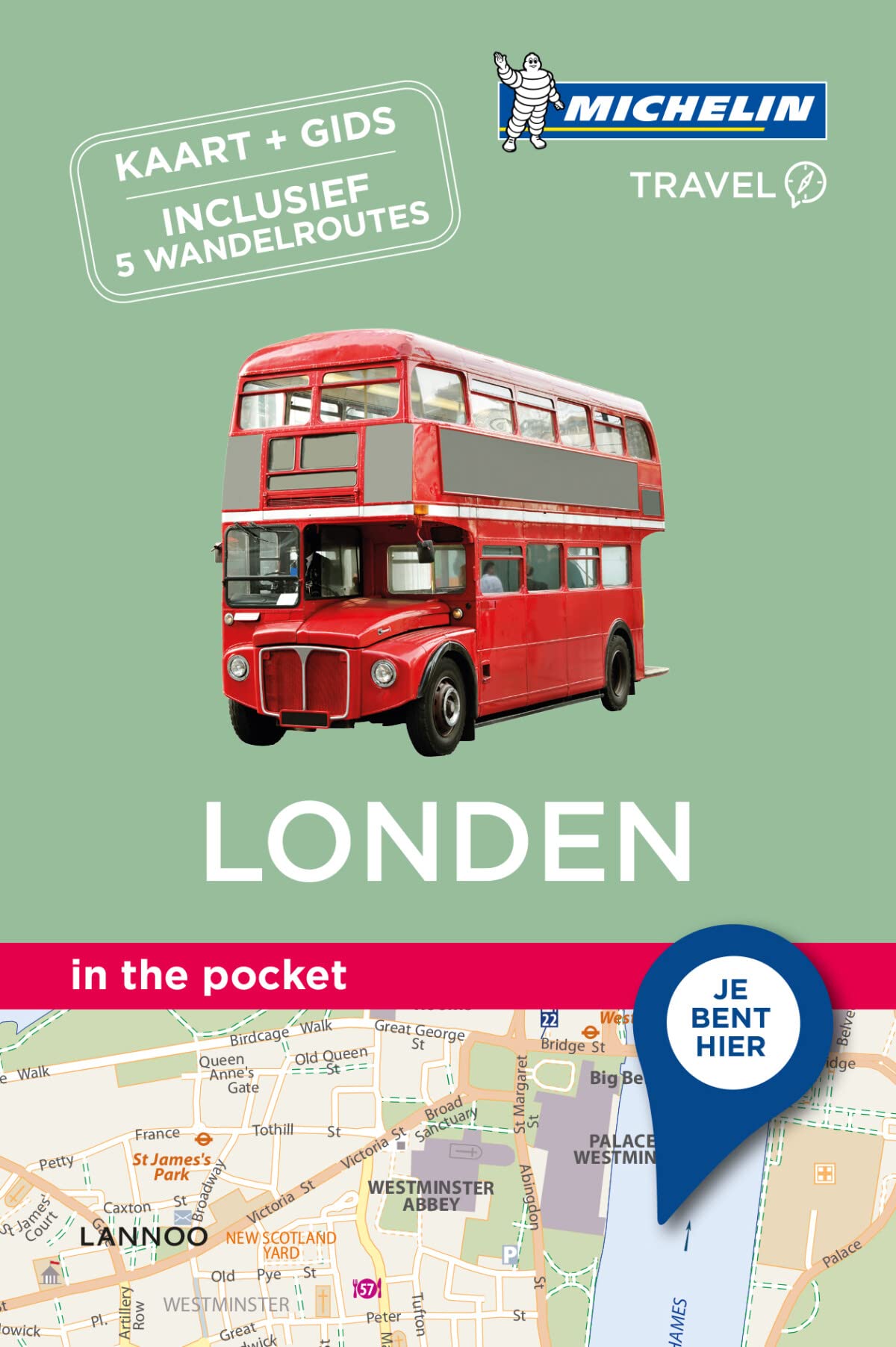Londen: Kaart + gids - Inclusief 5 wandelroutes (Michelin in the pocket) Leisure, Home & Garden