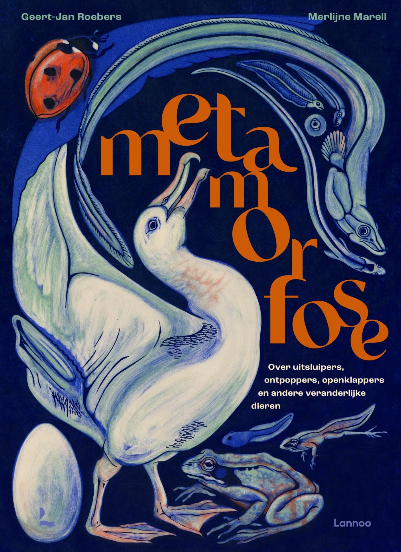 Metamorfose: over uitsluipers, ontpoppers, openklappers en andere veranderlijke dieren Non-fiction