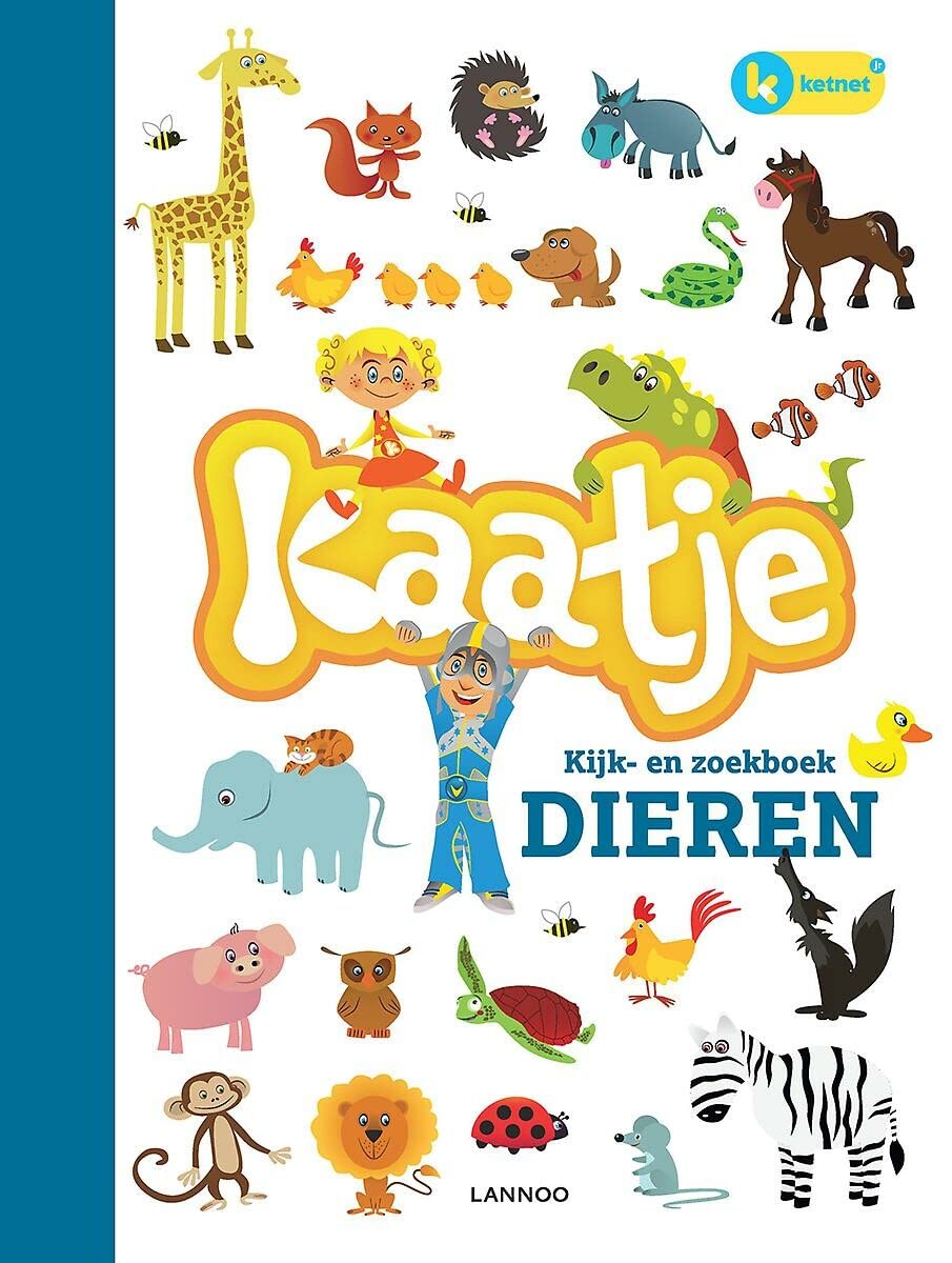 Het grote Kaatje kijk- en zoekboek - Dieren book
