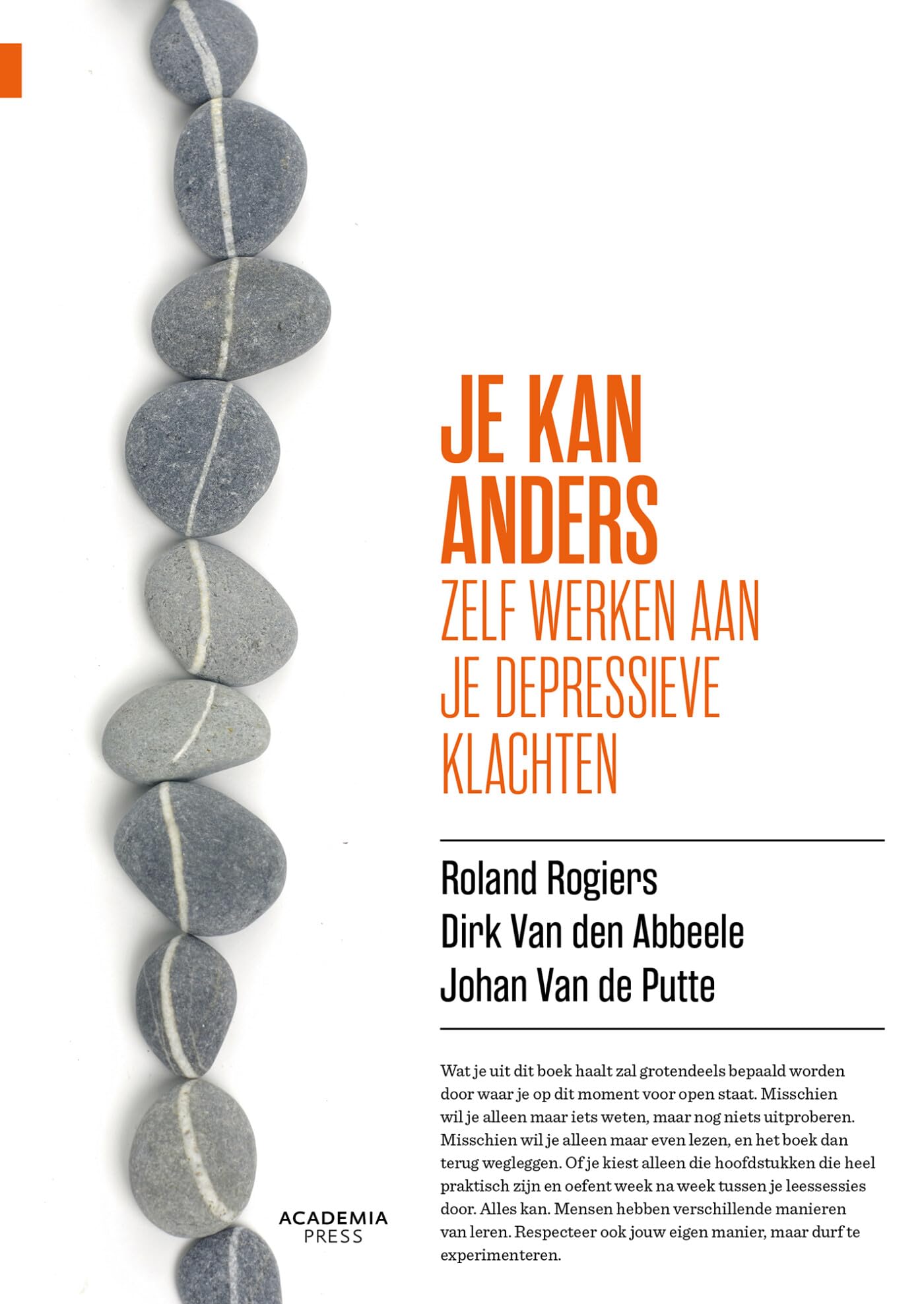 Je kan anders: Zelf werken aan je depressieve klachten Medicine
