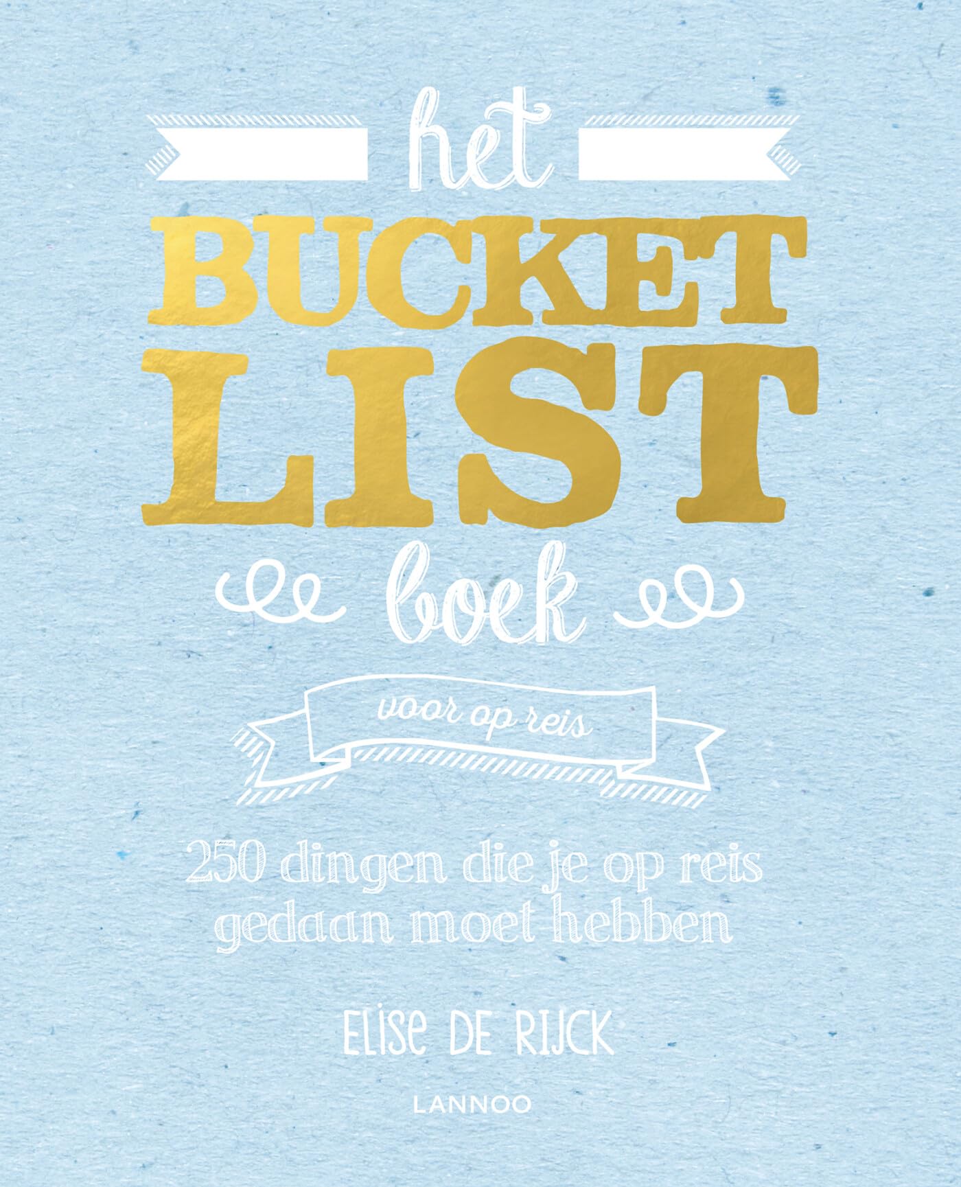 Het Bucketlist boek voor op reis book