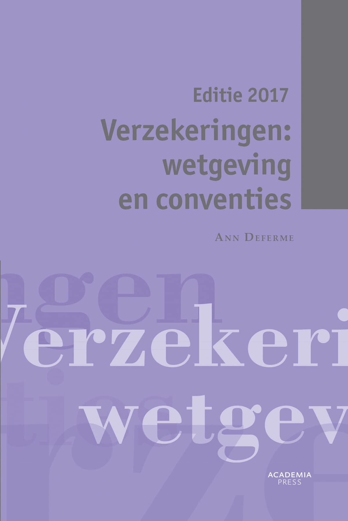 Verzekeringen: wetgeving en conventies Business & Technology