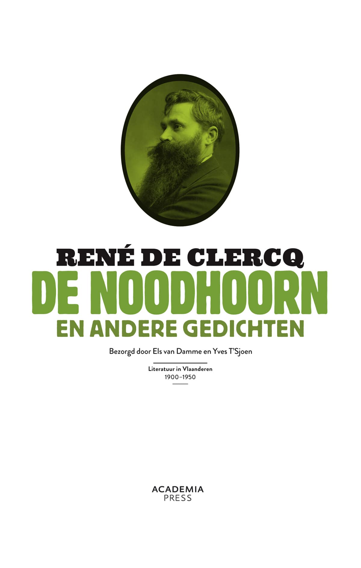 De noodhoorn en andere gedichten (Literatuur in Vlaanderen) Poetry