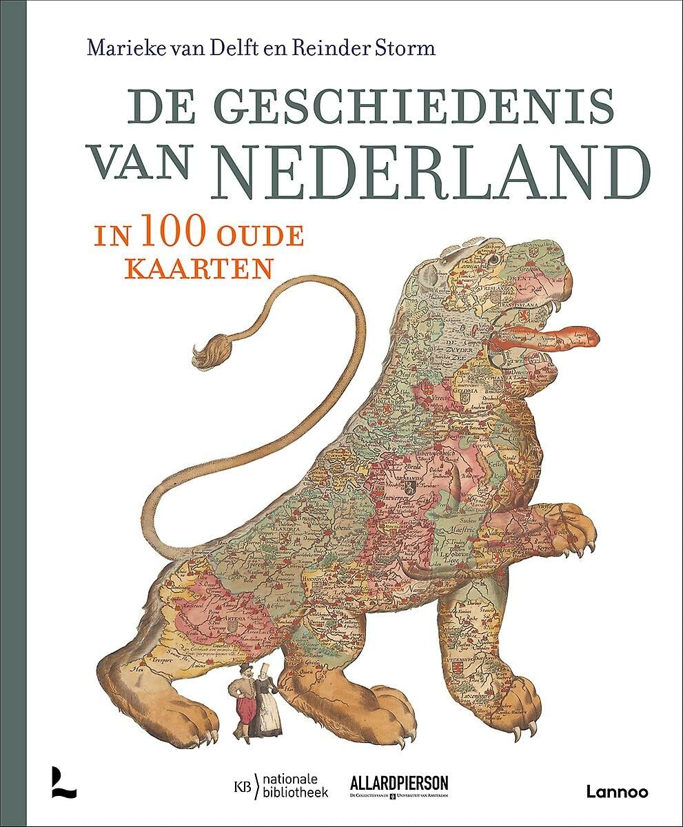 De geschiedenis van Nederland in 100 oude kaarten book