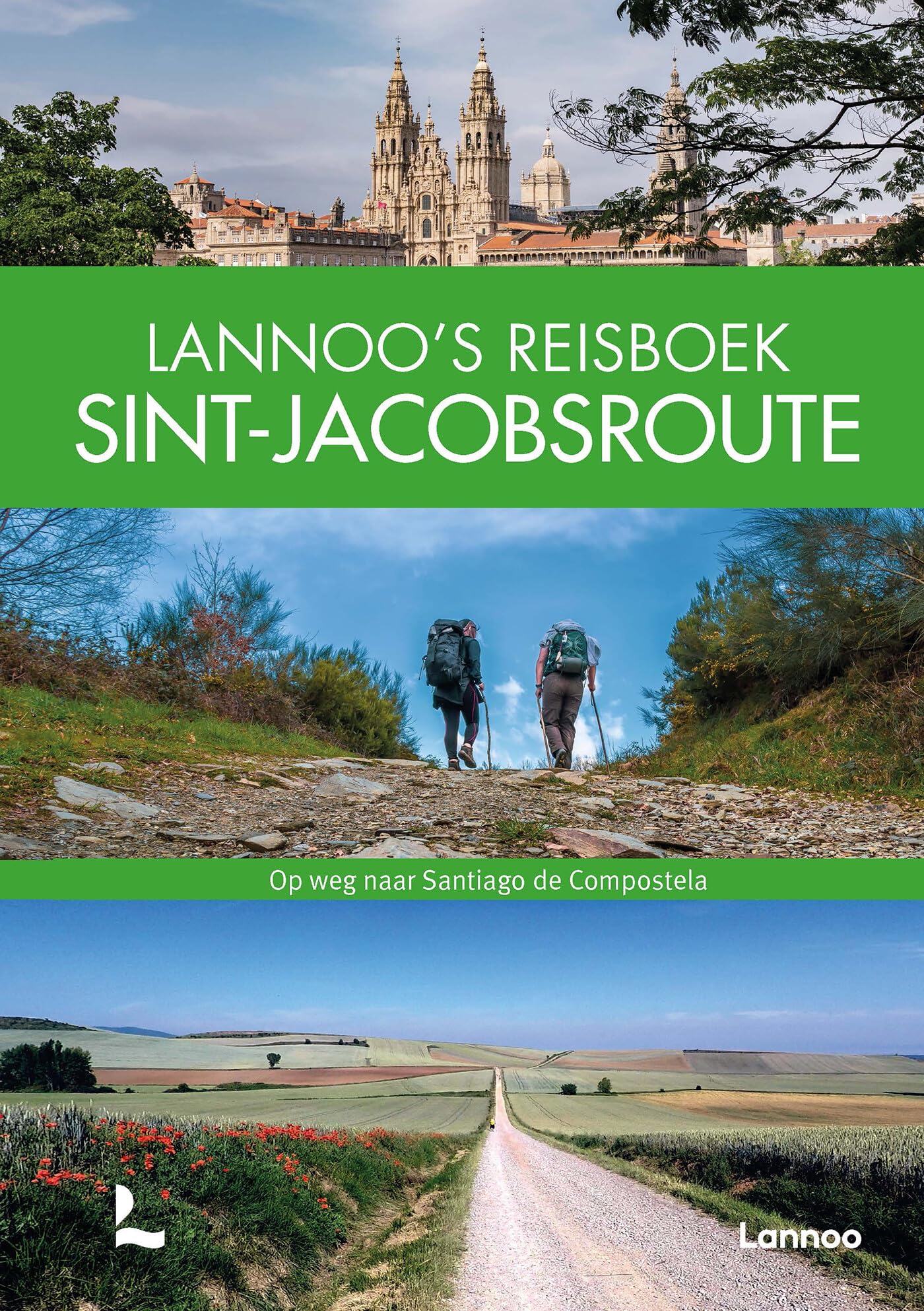 Lannoo's reisboek Sint-Jacobsroute: op weg naar Santiago de Compostela book
