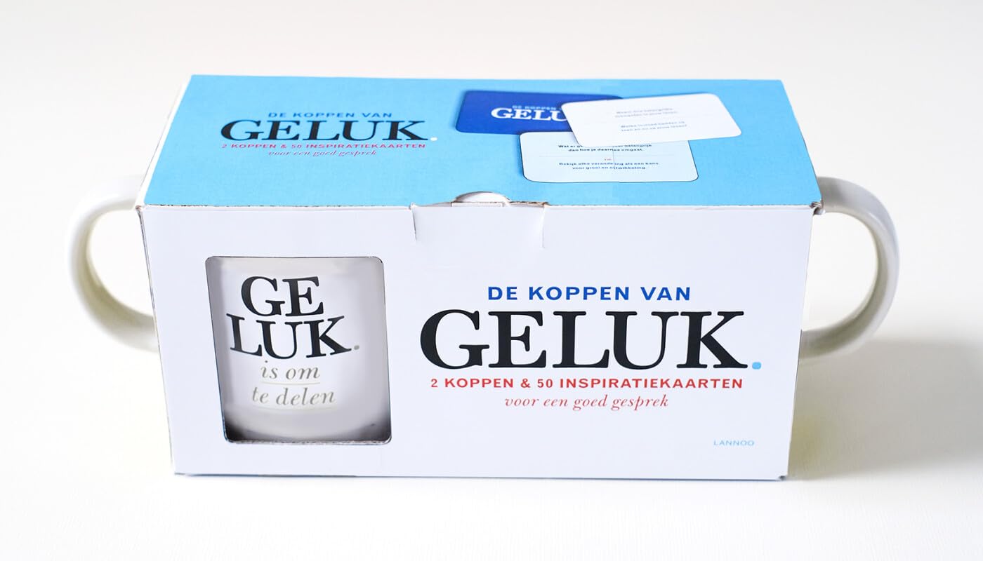 De koppen van geluk: 2 koppen en 50 inspiratiekaarten voor een goed gesprek book