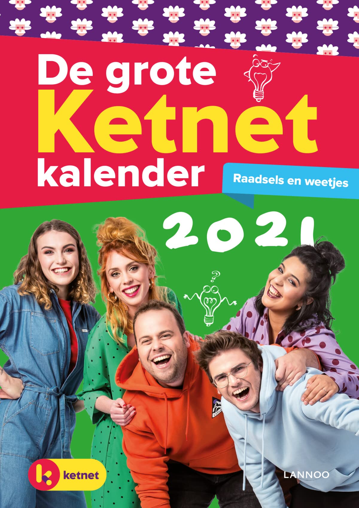 De grote Ketnet kalender 2021: Raadsels en weetjes (De grote Ketnet kalender: Raadsels en weetjes) Children's books