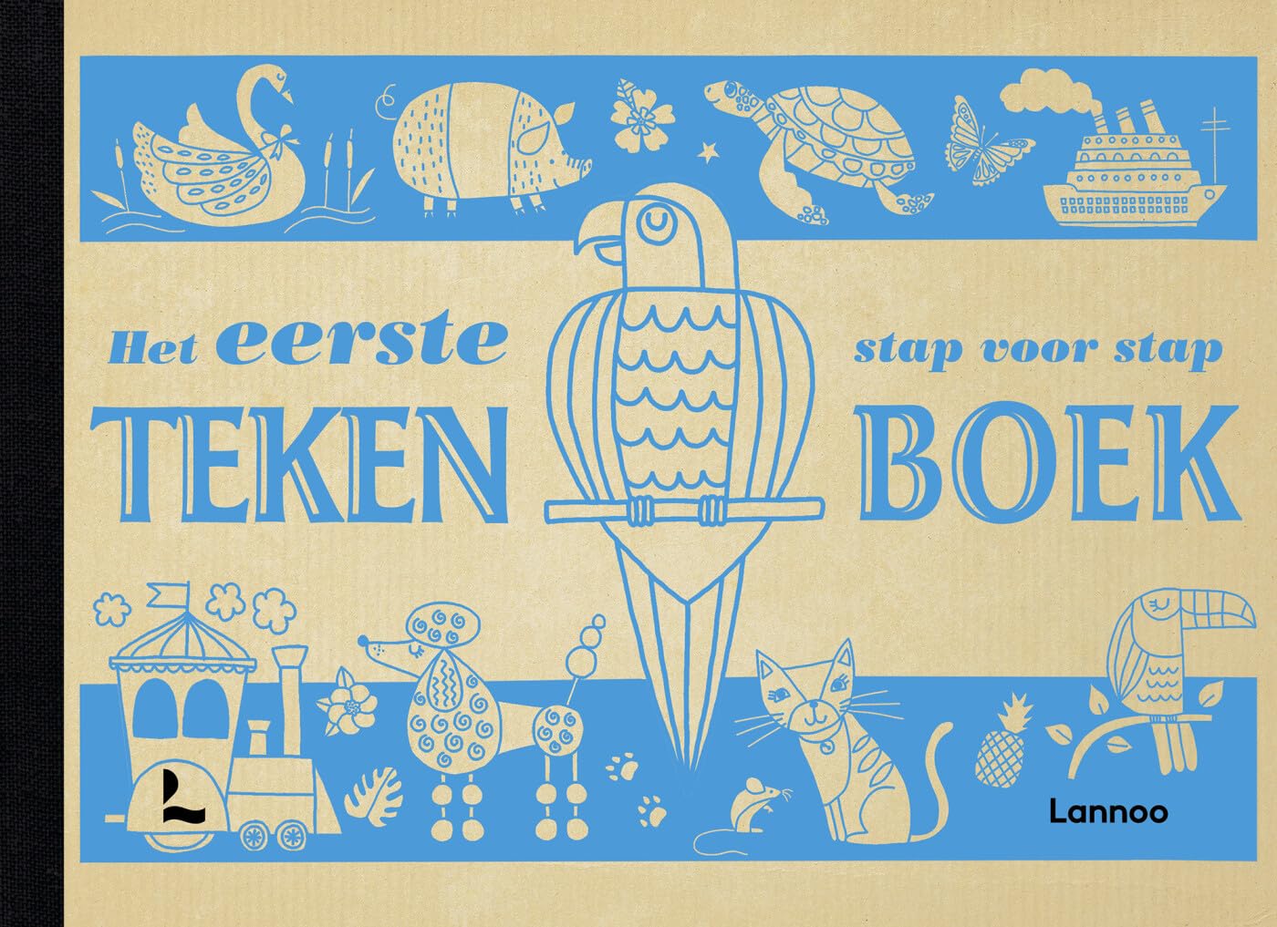 Het eerste stap voor stap tekenboek book