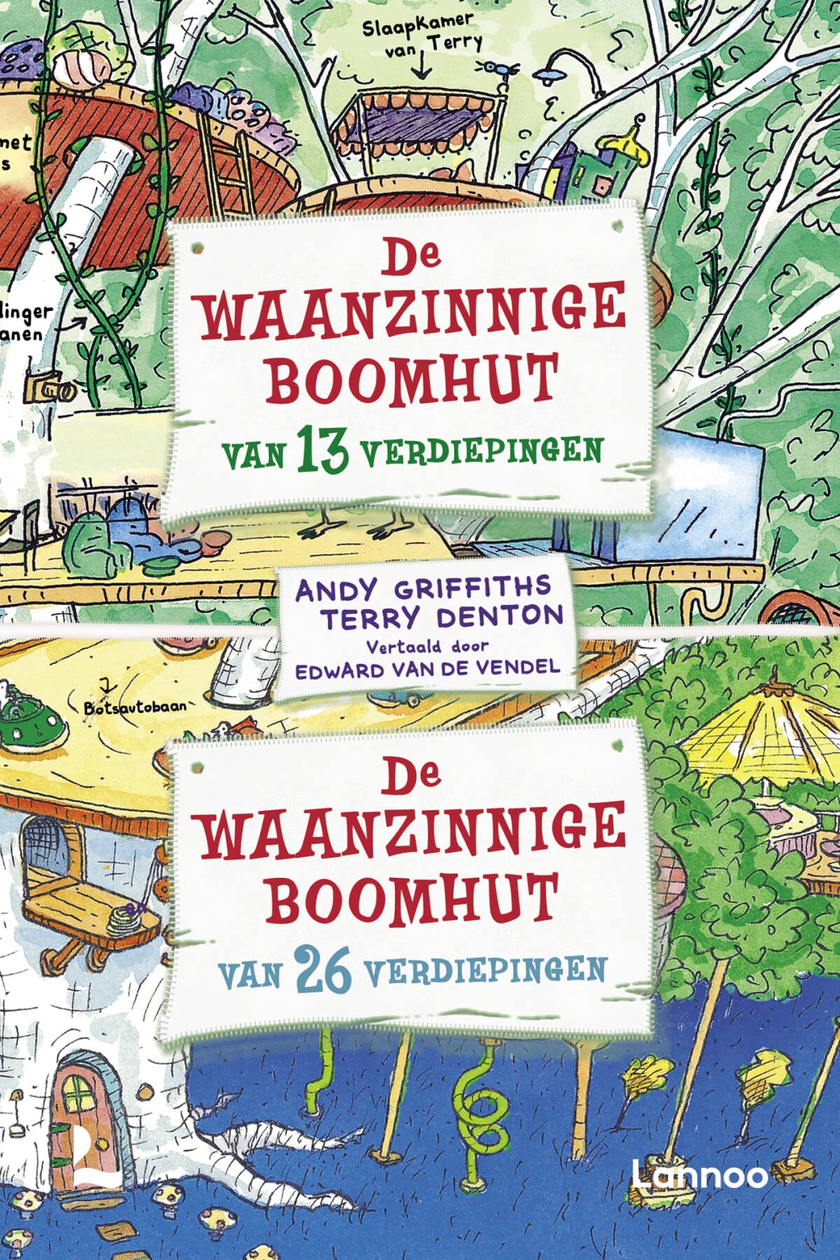 De waanzinnige boomhut van 13 verdiepingen en 26 verdiepingen (De waanzinnige boomhut, 1-2) Novels & Short Stories