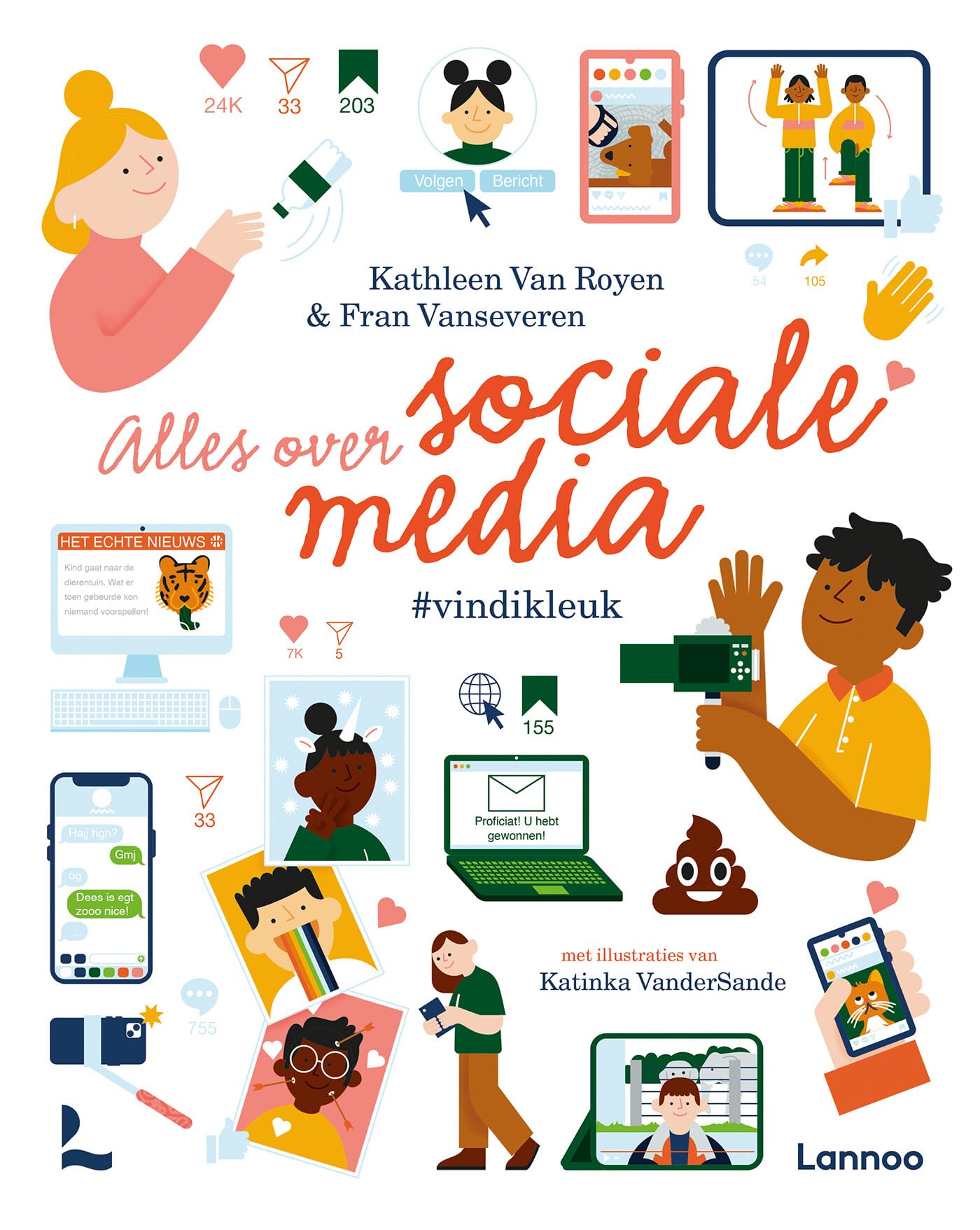Alles over sociale media: #vindikleuk book
