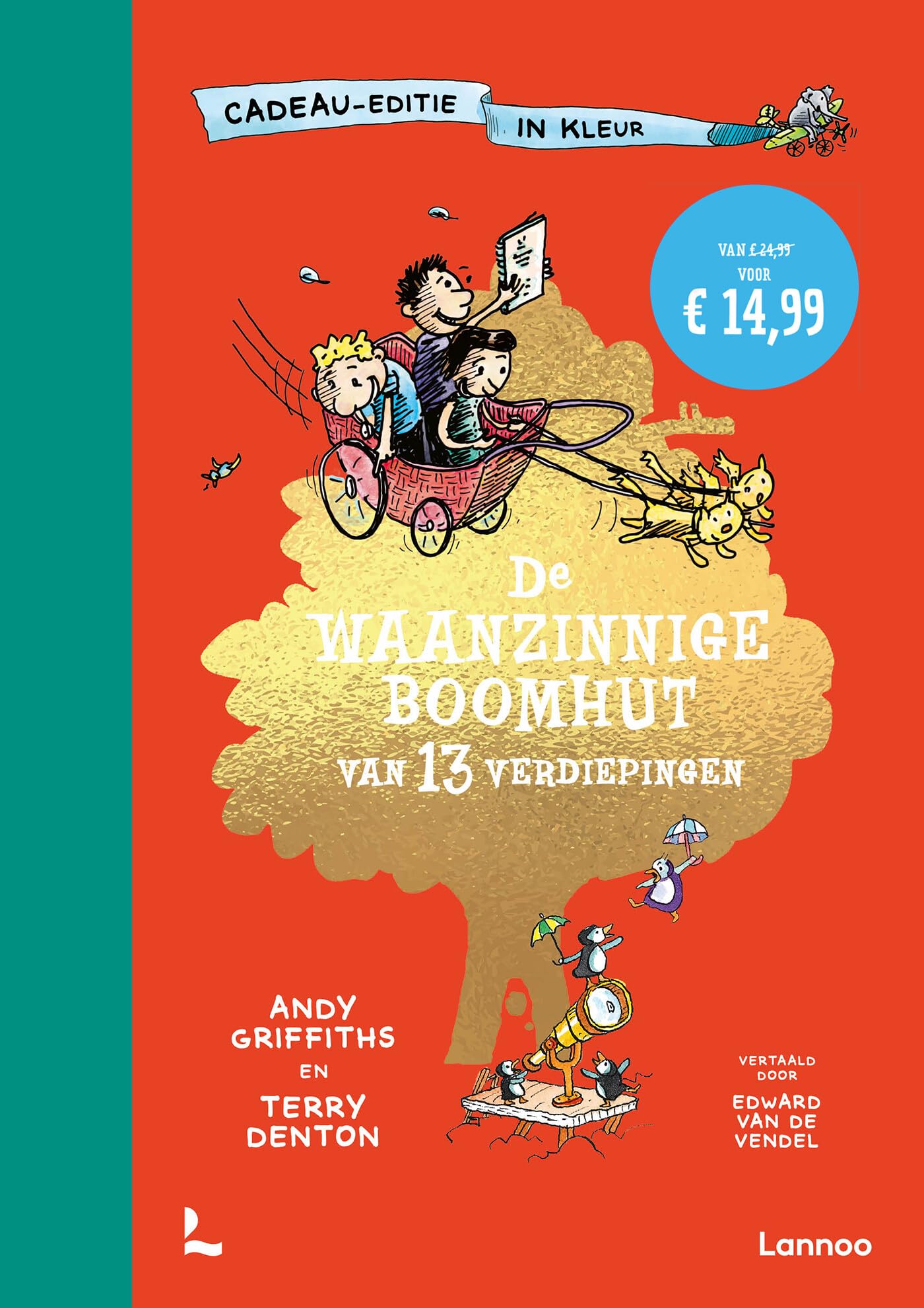 De waanzinnige boomhut van 13 verdiepingen: cadeau-editie in kleur (De waanzinnige boomhut, 1) Novels & Short Stories