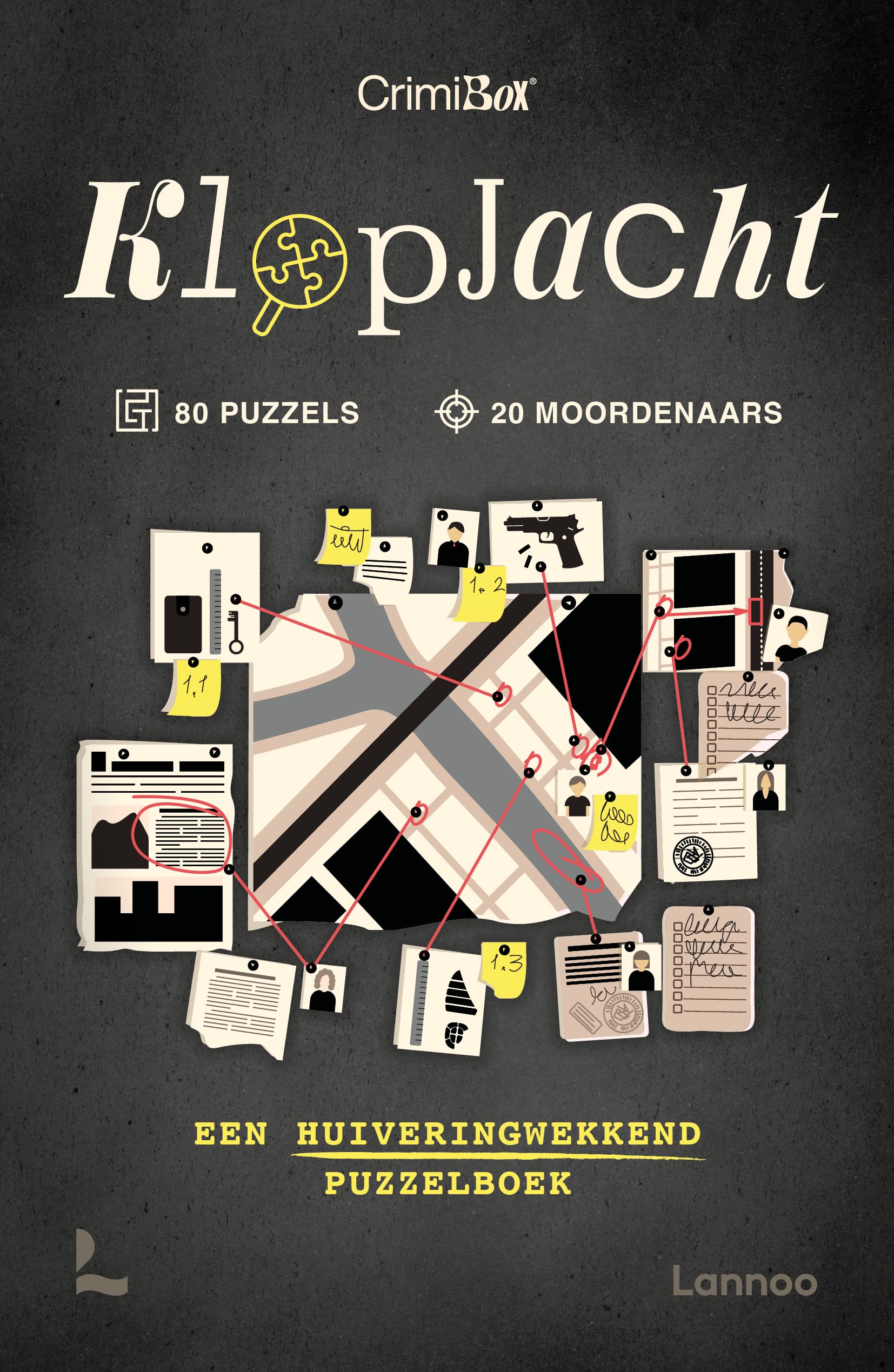 Klopjacht: en huiveringwekkend puzzelboek book