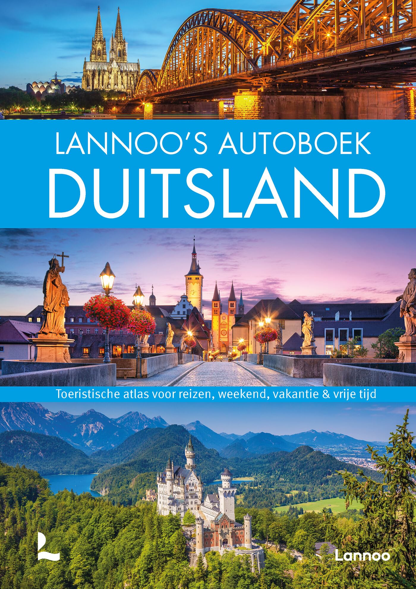 Lannoo's autoboek Duitsland: toeristische atlas voor reizen, weekend, vakantie & vrije tijd Leisure, Home & Garden