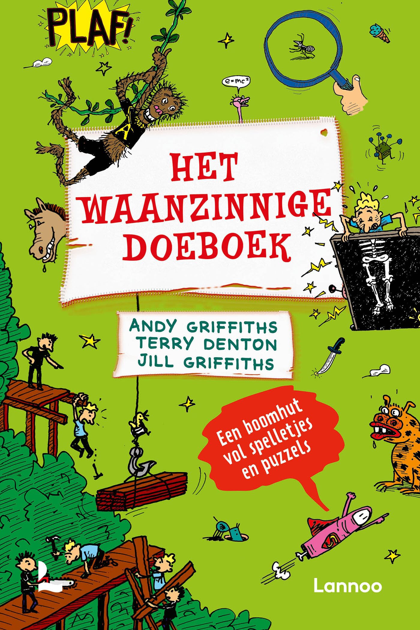 Het waanzinnige doeboek: een boomhut vol spelletjes en puzzels (De waanzinnige boomhut) Novels & Short Stories